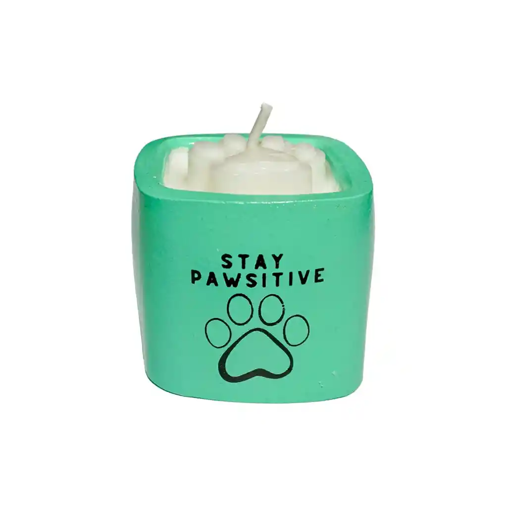 Velas Aromaticas Cuadradas Stay Pawsitive