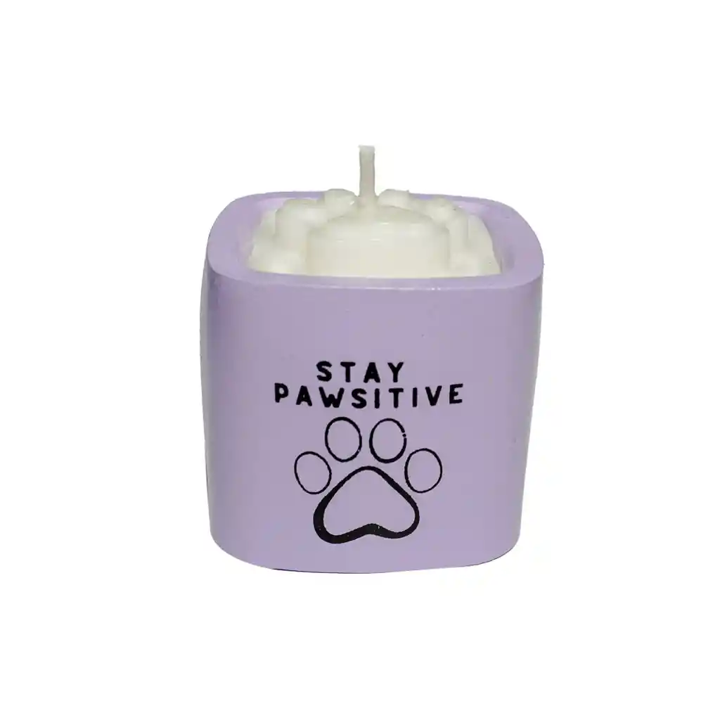 Velas Aromaticas Cuadradas Stay Pawsitive