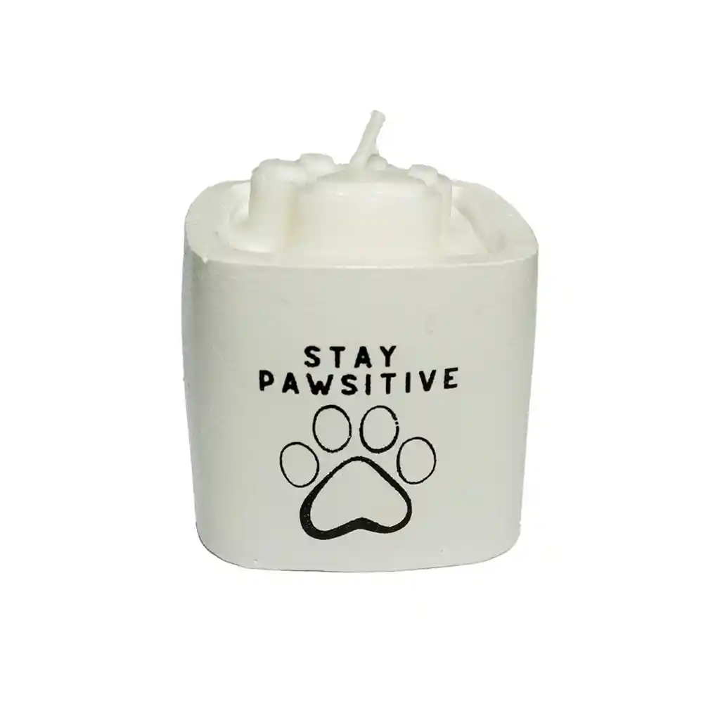 Velas Aromaticas Cuadradas Stay Pawsitive