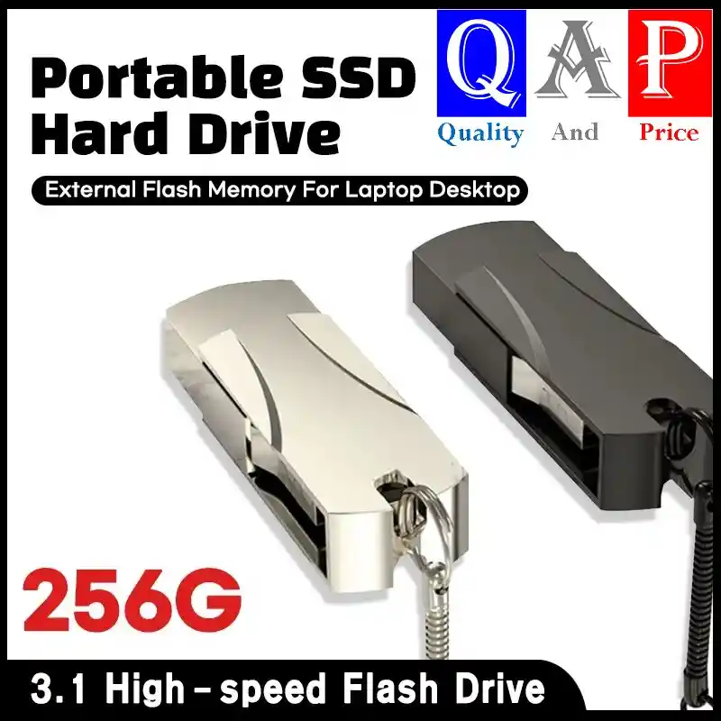 Mini Disco Duro Ssd De 256 Gb