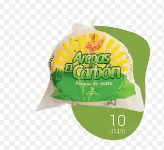 Arepas El Carbon 10u X600gr Abundancia