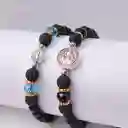 Pulsera Para Parejas San Benito Neopreno Ajustable Kit X 2