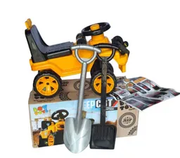 Carro Montable Jepp Cbt Constructor Amarillo Boy Toys 57cm