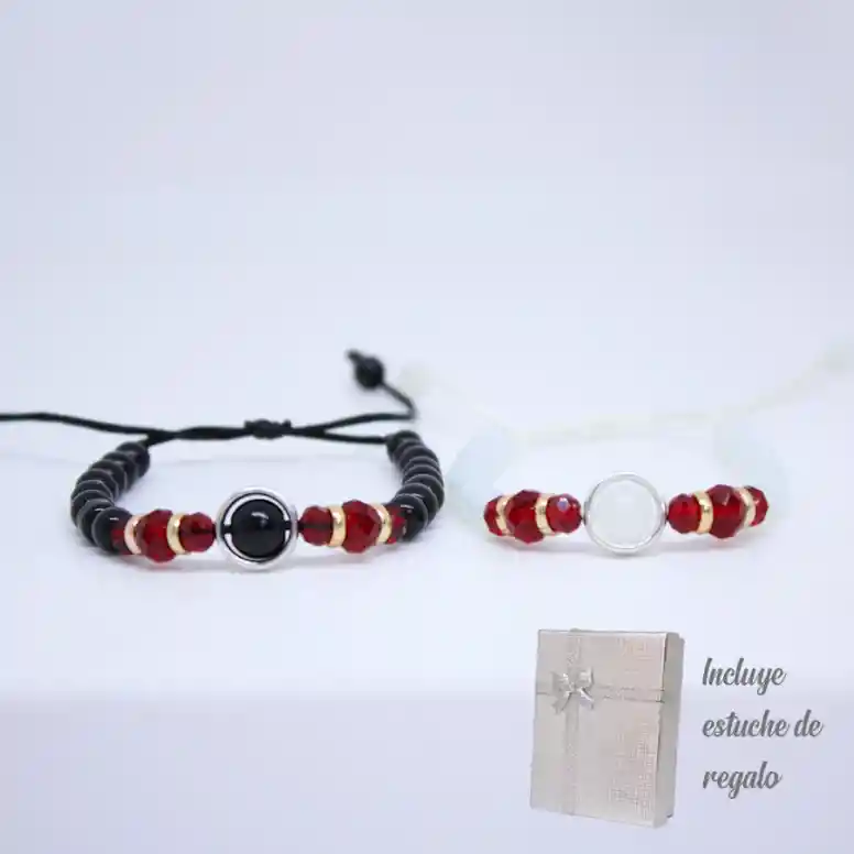 Dúo Pulseras Para Pareja Complemento