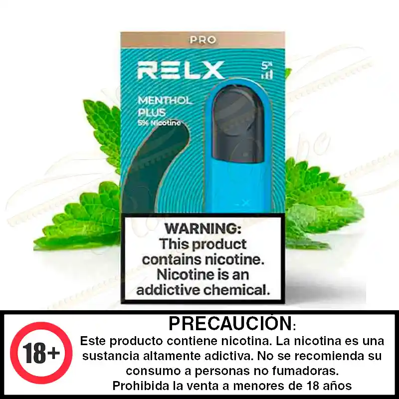 Relax Menthol Plus (menta) O%