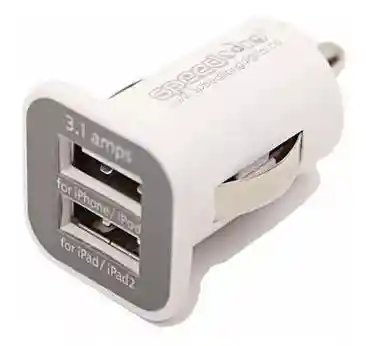 Cargador Adaptador Cigarrera Carro X2 Usb 3.1 Amp