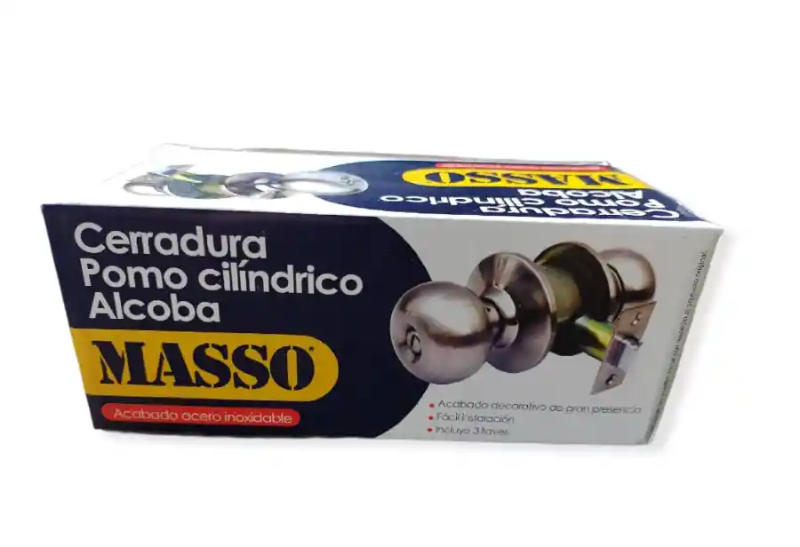 Cerradura Alcoba Poma Metalica