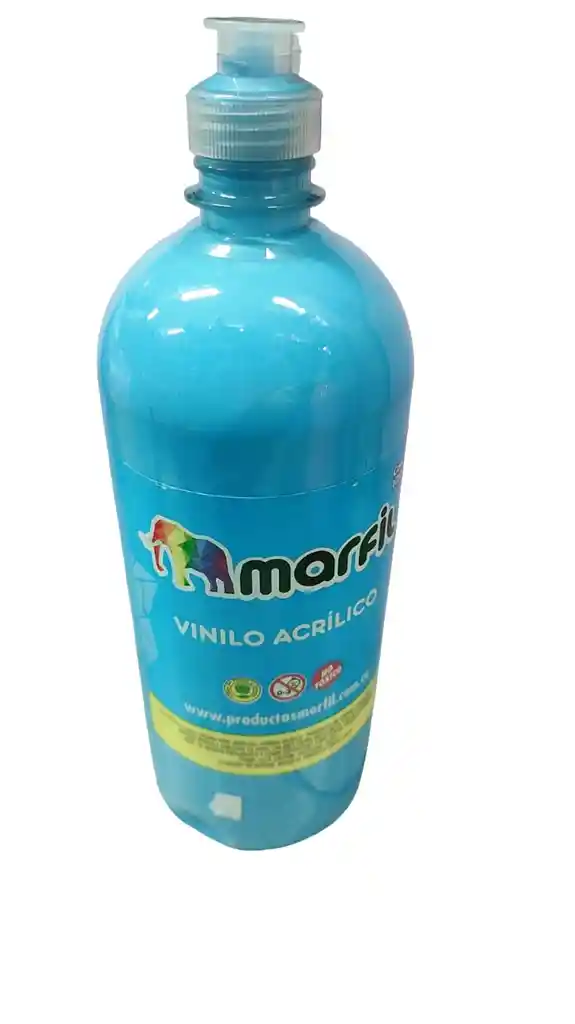 Vinilo Marfil 1.000ml Azul Claro