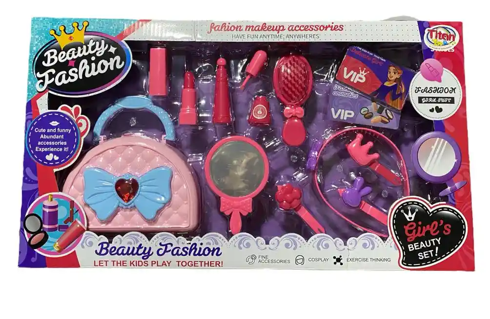 Juguete Kit De Belleza Niña Ref Ms-1105