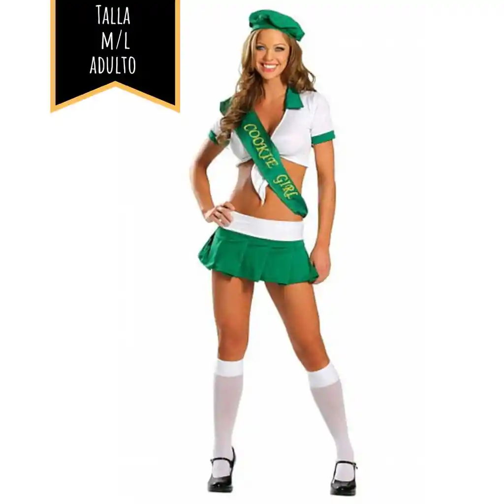 Disfraz Halloween Adulto Cookie Girl Talla M/l