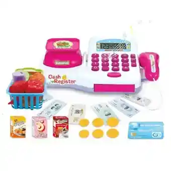Caja Registradora De Juguete Supermercado Accesorios Ck-564