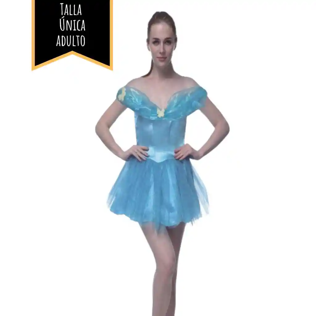 Disfraz Halloween Adulto Princesa Cenicienta Talla Única