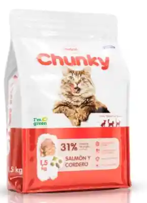 Chunky Gato Adulto Salmon Y Cordero X 8kg