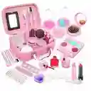 Maquillaje Real Para Niñas, Lavable Y No Tóxico Maleta 1247