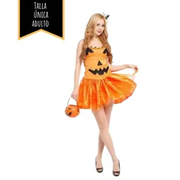 Disfraz Halloween Adulto Calabaza Talla Única