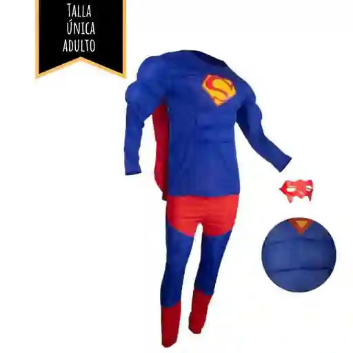 Disfraz Halloween Adulto Superman Talla Única