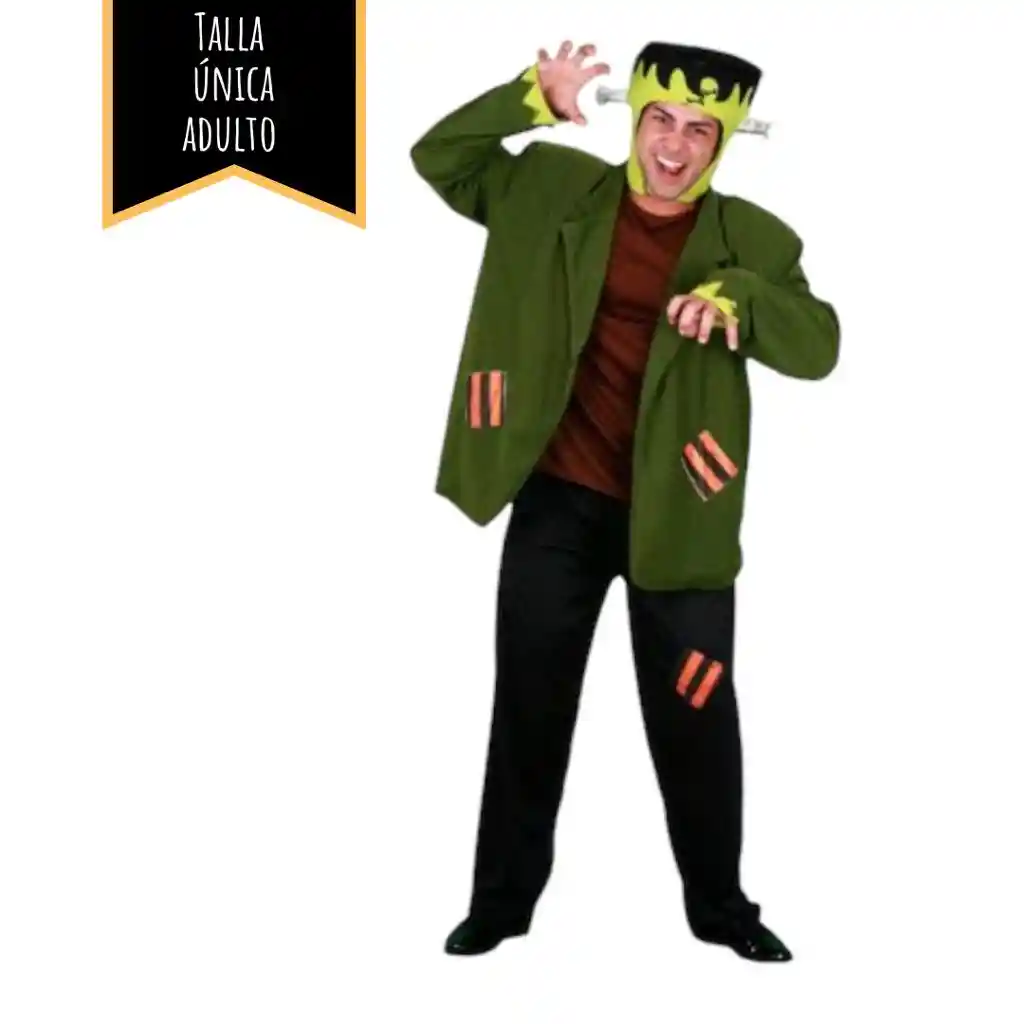 Disfraz Halloween Adulto Frankenstein Talla Única