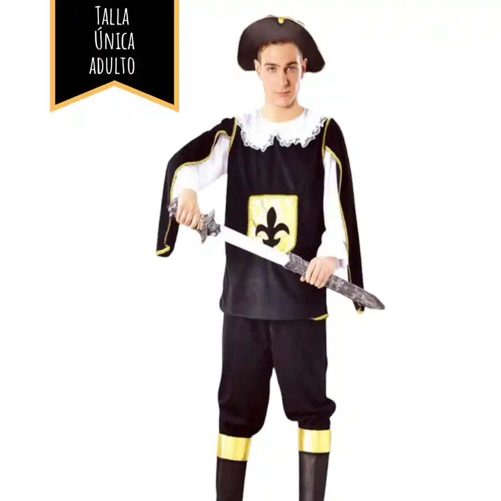 Disfraz Halloween Adulto Principe Talla Única