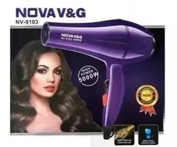 Secador Pelo Nova Caliente Frió 5000w Cabello Profesional