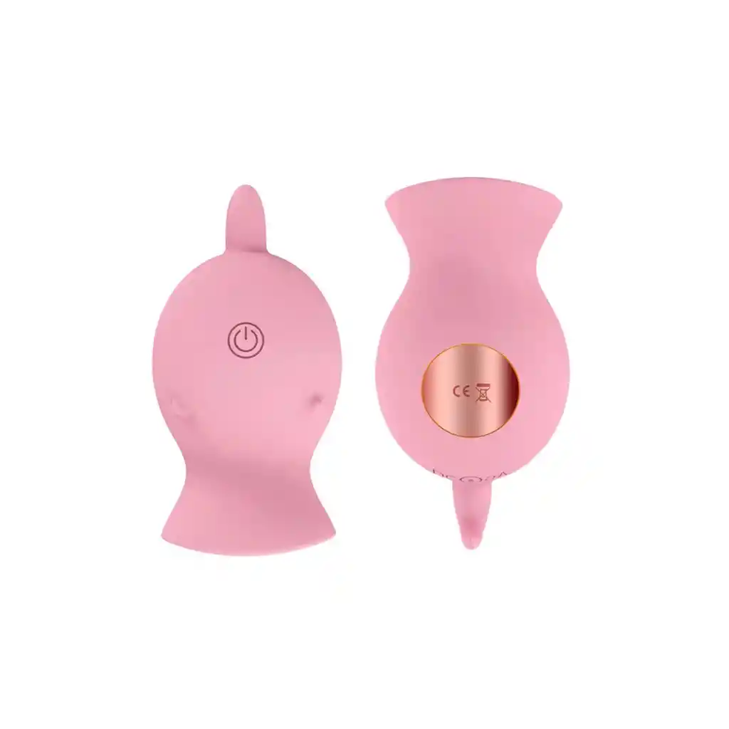 Vibrador Unicorn Tongue Licking Mannuo Rosa