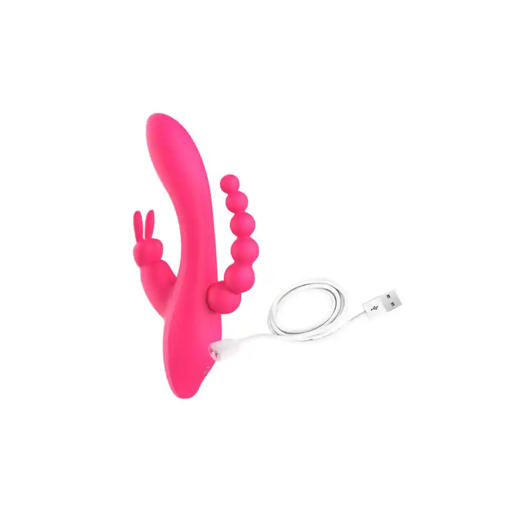 Vibrador Triple Estimulación Rabbit Love Honey