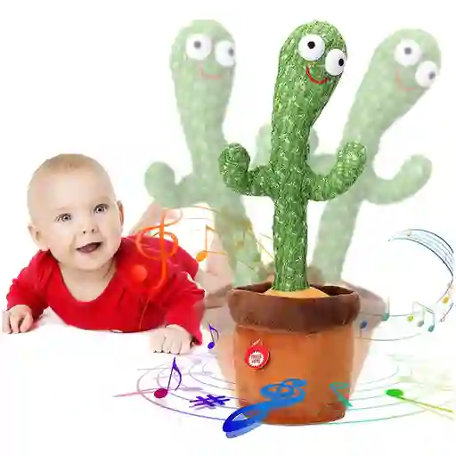 Cactus Bailarin Imitador De Voces Recargable