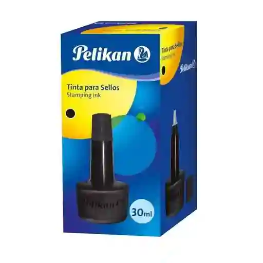 Tinta Sello Negra 30ml Pelikan