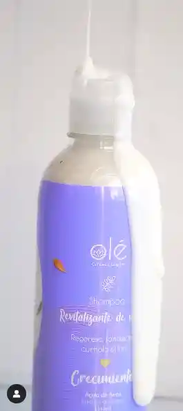 Shampoo Revitalizante De Arroz Y Linaza | Ole Capilar