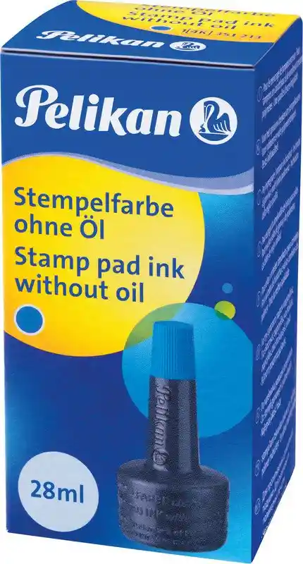 Tinta Sello Azul 28ml Pelikan