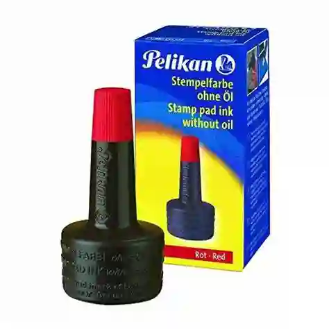 Tinta Sello Rojas 30ml Pelikan