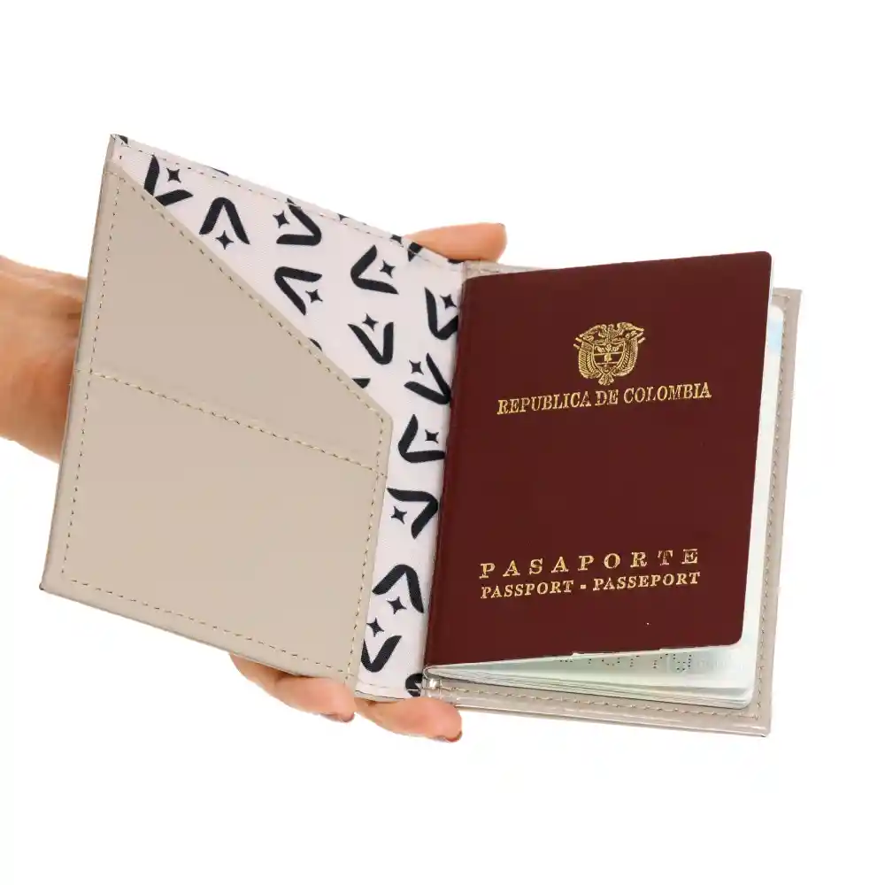 Portapasaporte Praga Beige I´m Art