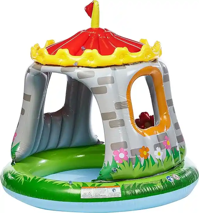 Flotador Bebe Inflable Redonda Castillo Royal