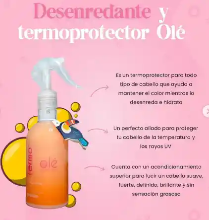 Termoprotector Desenredante | Ole Capilar