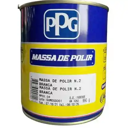 Massa De Polir Base Água Ppg 900gr
