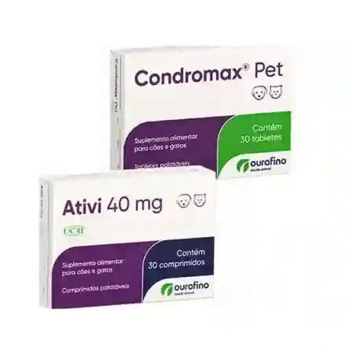 Combo Condromax + Ativi 40