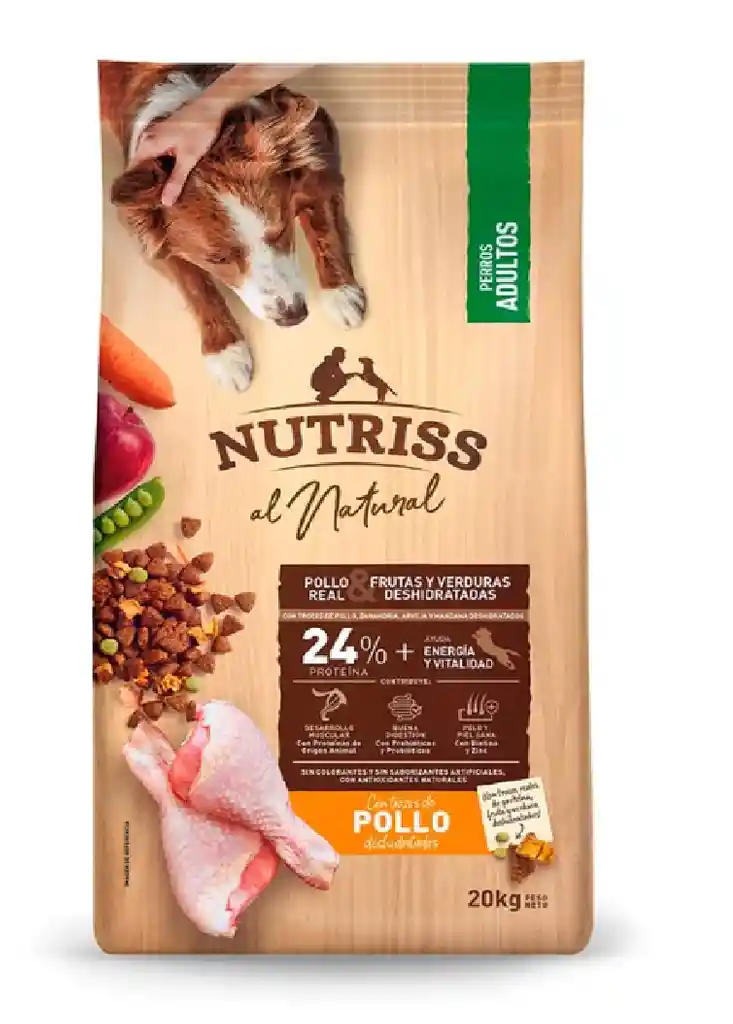 Nutriss Nat Adulto Pollo X 20 Kl