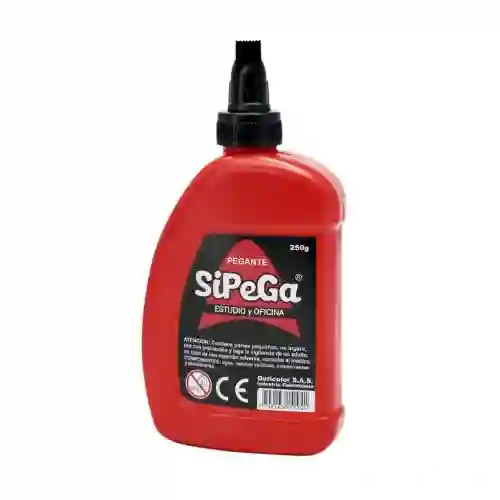 Pega Liquida 250 Ml X Unidad Sipega