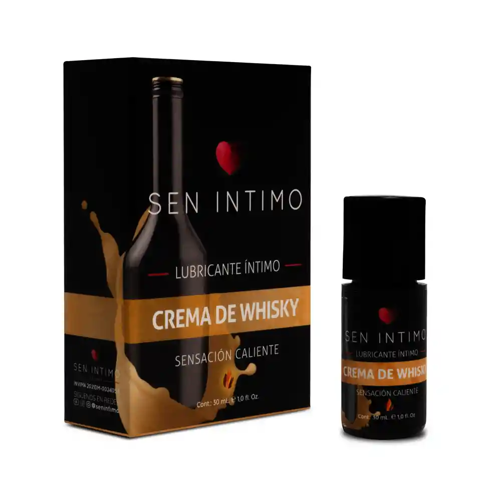 Lubricante Íntimo Caliente Saborizado Whisky