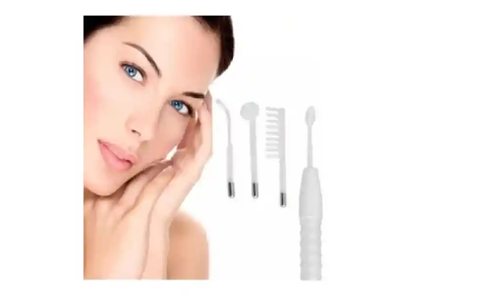 Alta Frecuencia Portátil Facial Y Corporal 4 Electrodos