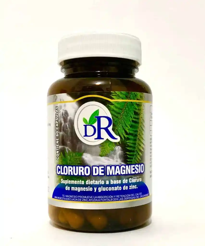 Cloruro De Magnesio 60 Capsulas Dr Rojas