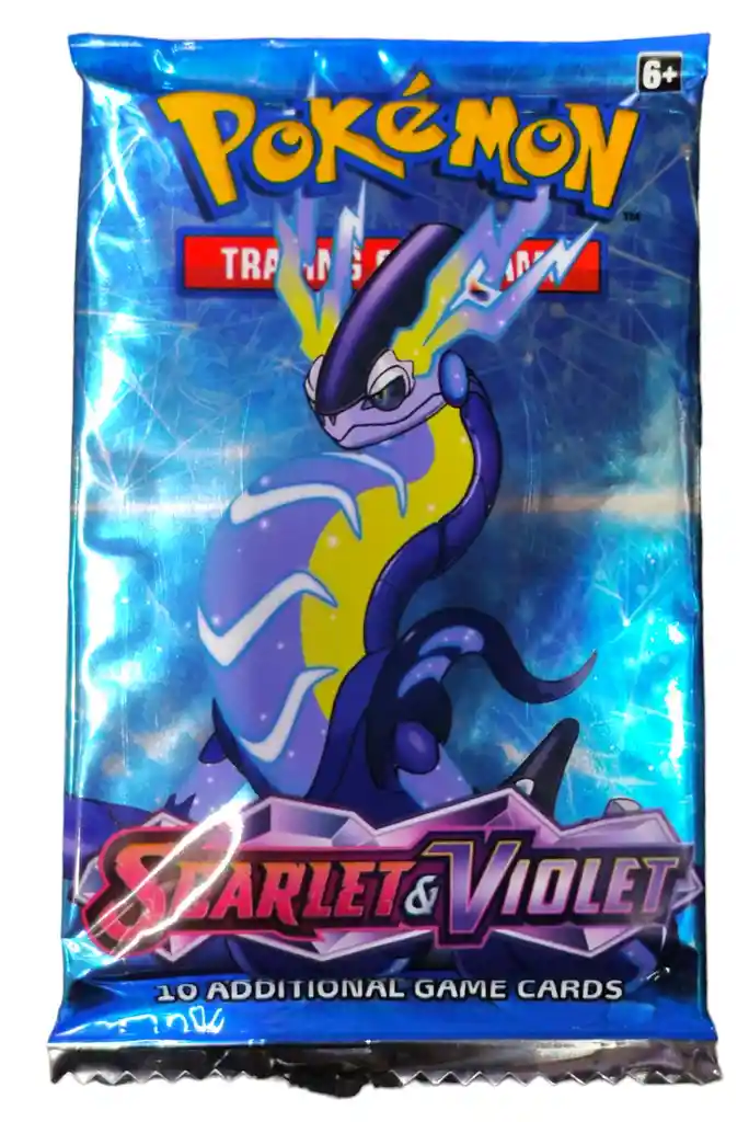 Sobre Cartas Pokémon X10 Tarjetas Scarleviolet