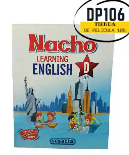Libro / Cartilla Nacho Learning English Level D