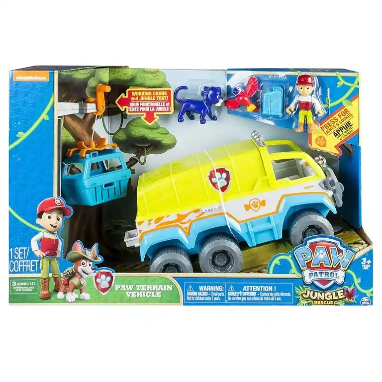 Vehículo Paw Patrol Ryder Al Rescate Luces Y Sonido Original