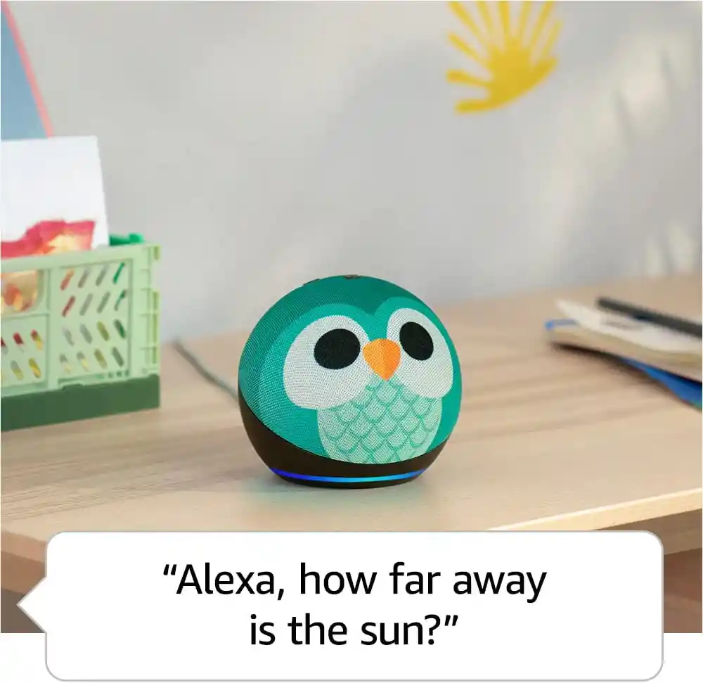 Asistente Virtual Alexa Echo Dot 5ta Gen Para Niños