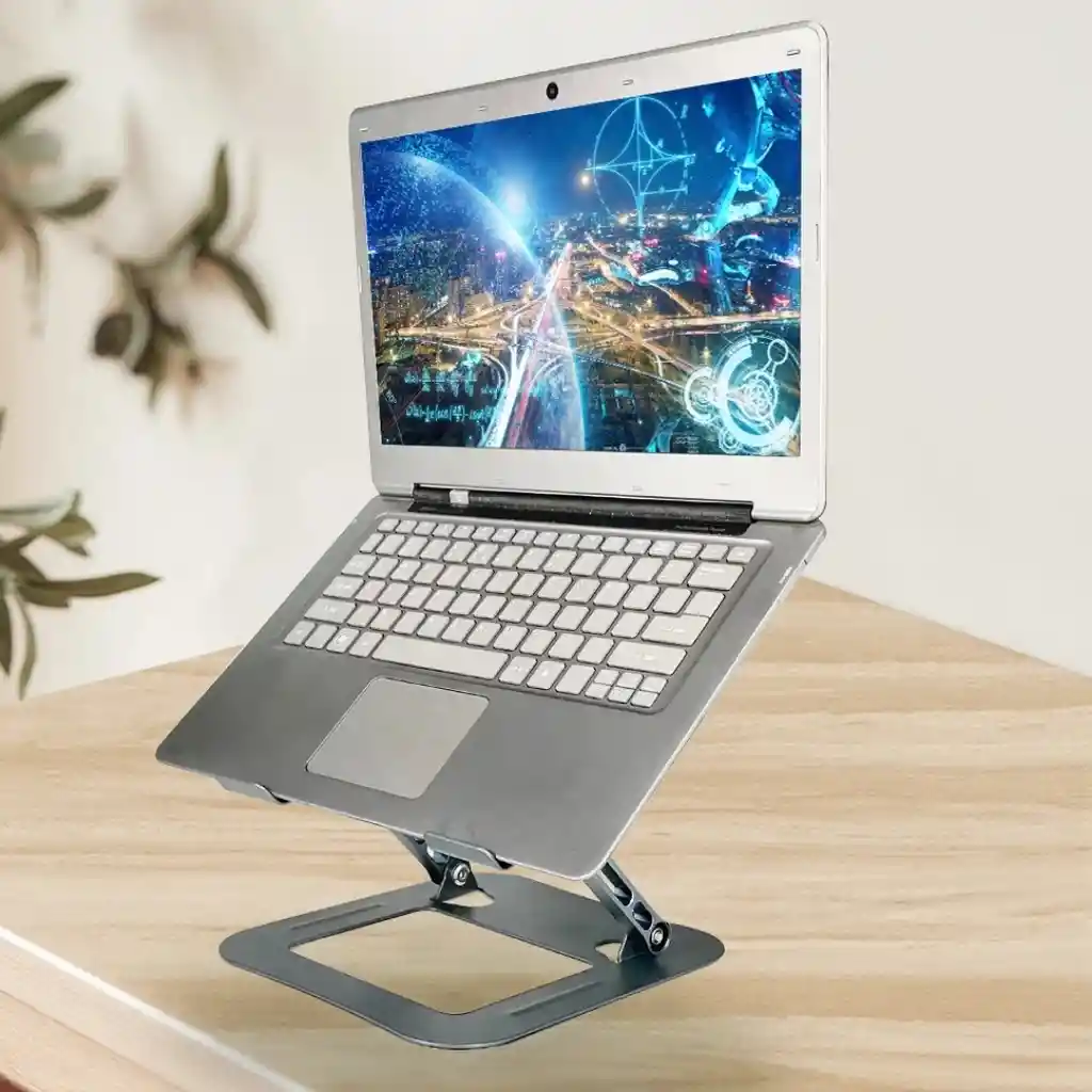 Soporte Para Pc Portátil Altura Graduable Compatible Con Macbook