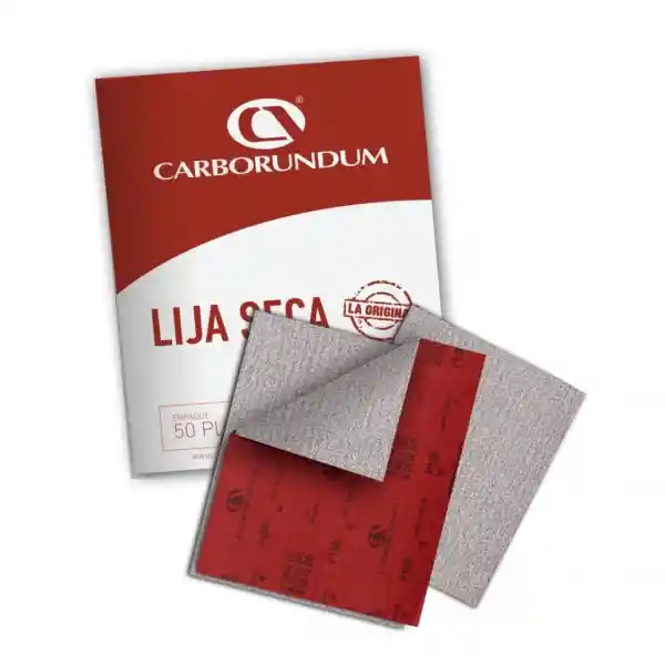 Lija Roja Grano 80 Carborundum