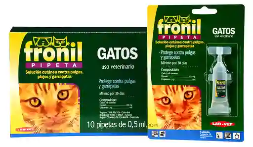 Antipulgas Y Garrapatas Gatos Fipronil Pipeta Contra Pulgas Piojos Y Garrapatas Gatos