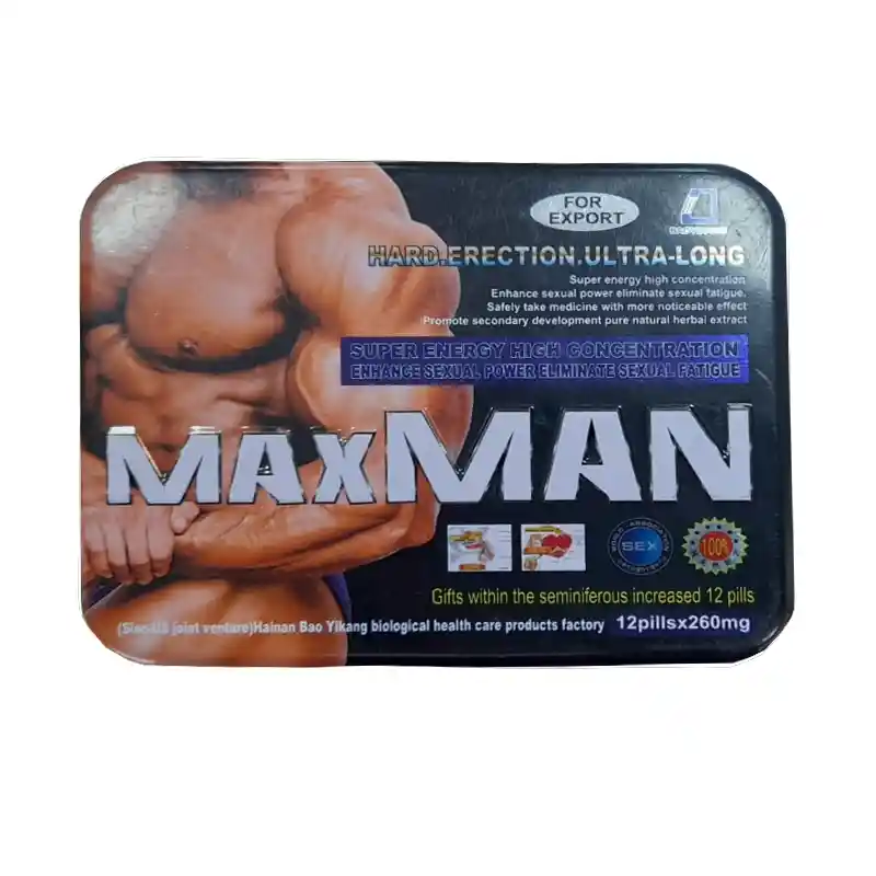 Maxman Ultralong Por 12 Pastillas 260mg