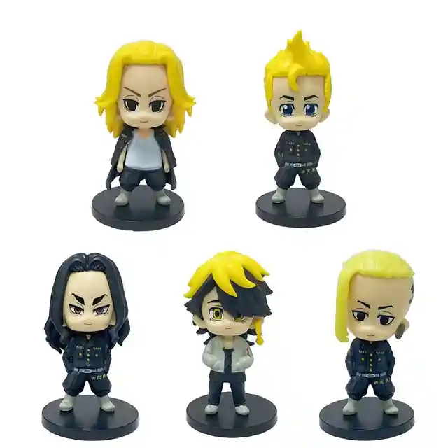 5 Figuras De 10cm Tokyo Revengers