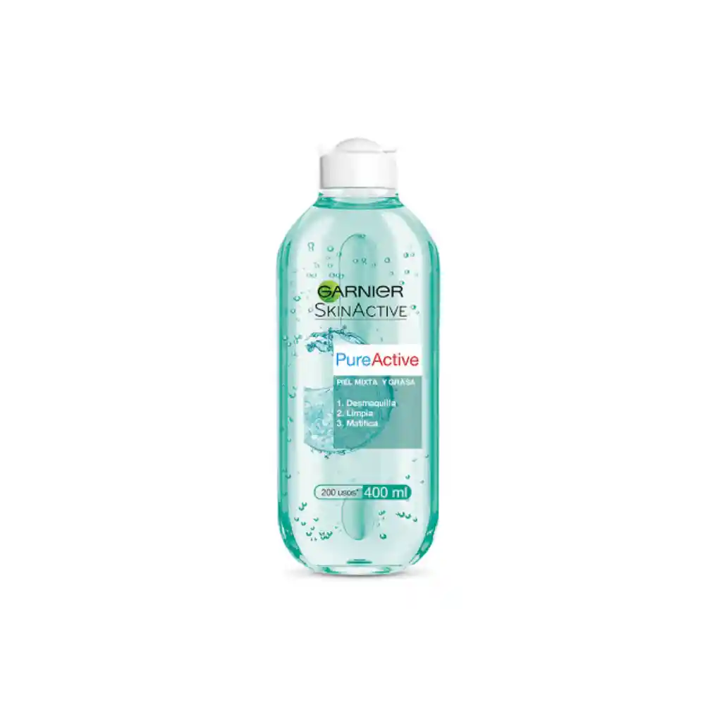 Agua Micelar Garnier Pure Active X 400 Ml